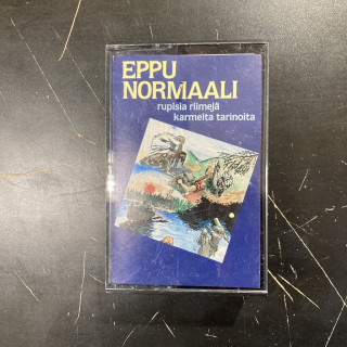 Eppu Normaali - Rupisia riimejä karmeita tarinoita (FIN/1984/vihreä etiketti) C-kasetti (VG+/VG+) -pop rock-